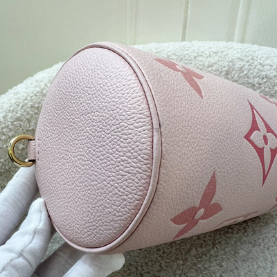 LV Papillon BB By the Pool Gradient Pink Empreinte Leather