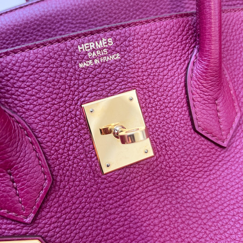 Hermes Birkin 35 in Rubis Togo Leather and GHW