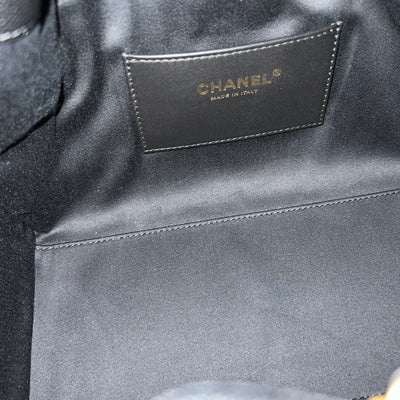 Chanel 25 Small Hobo Bag in Black Caviar and AGHW (Model: AS5293)