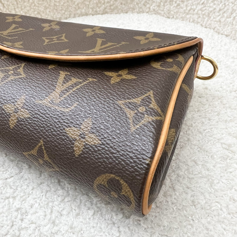 LV Pochette Friendly Two Way Mini Bag in Monogram Canvas GHW