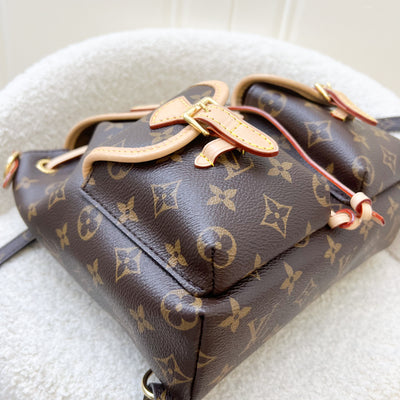 LV Excursion PM Backpack Bag in Monogram Canvas and GHW