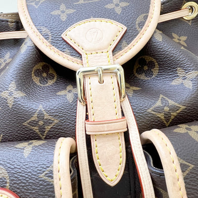 LV Excursion PM Backpack Bag in Monogram Canvas and GHW