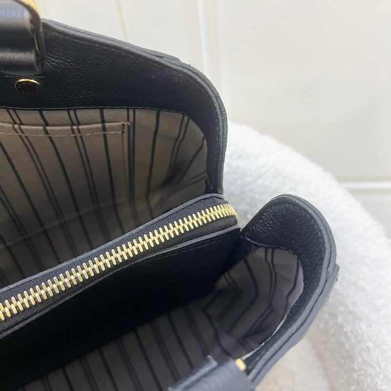 LV Montaigne MM in Black Empreinte Leather and GHW