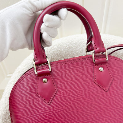 LV Alma BB in Red / Dark Pink Epi Leather and SHW