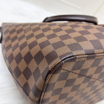 LV Siena GM Bag in Damier Ebene Canvas and GHW