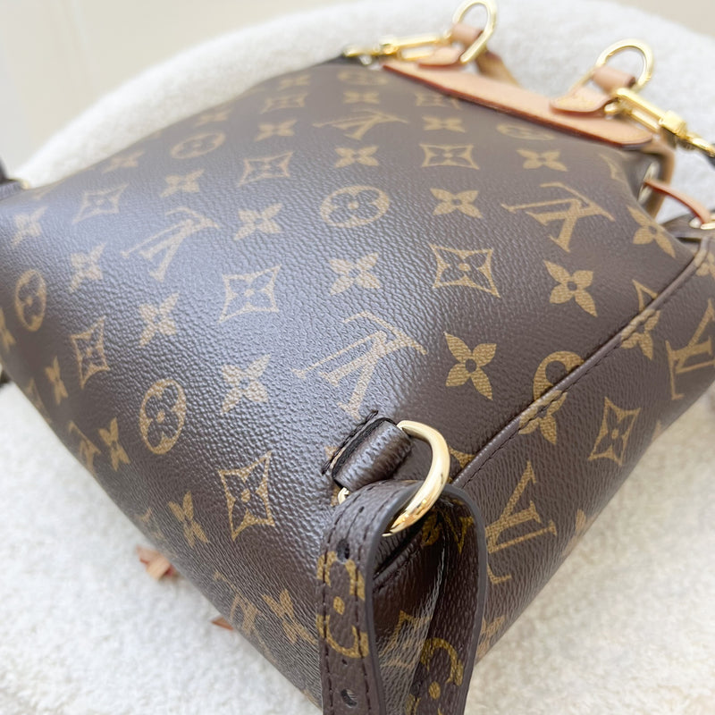 LV Excursion PM Backpack Bag in Monogram Canvas and GHW