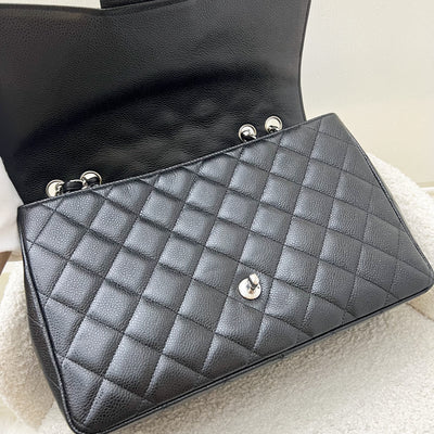 Chanel Jumbo Classic Flap SF in Black Caviar and SHW