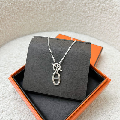 Hermes Chaine d'ancre Pendant Necklace 80 in 925 Silver