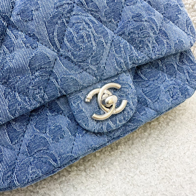 Chanel Sweet Heart Mini Rectangle Flap in Blue Denim and SHW