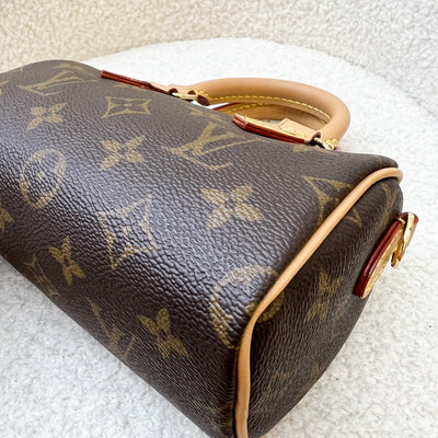 LV Nano Speedy in Monogram Canvas and GHW