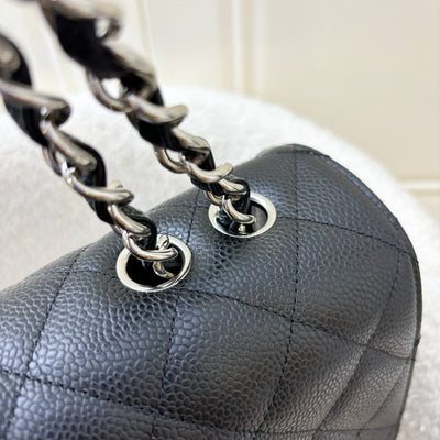 Chanel Jumbo Classic Flap SF in Black Caviar and SHW