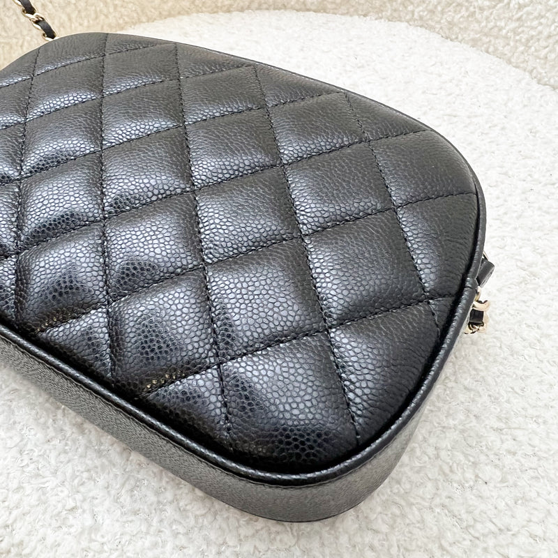 Chanel 24S Mini Camera Bag in Black Caviar and LGHW