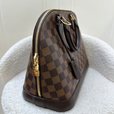 LV Alma PM in Damier Ebene Canvas and GHW