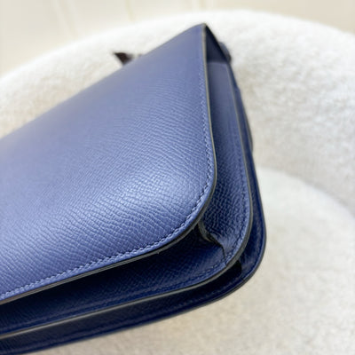 Hermes Constance 18 in Bleu Saphir Epsom Leather and GHW