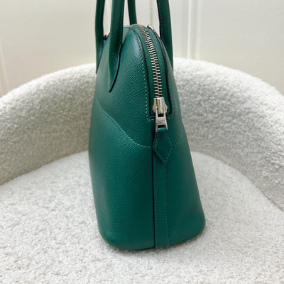 Hermes Bolide 27 in Malachite Epsom Leather and PHW