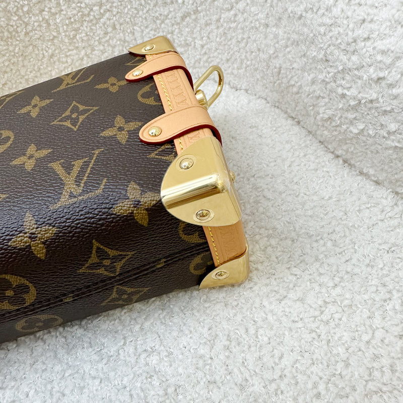 LV Side Trunk PM Bag in Monogram Canvas and GHW