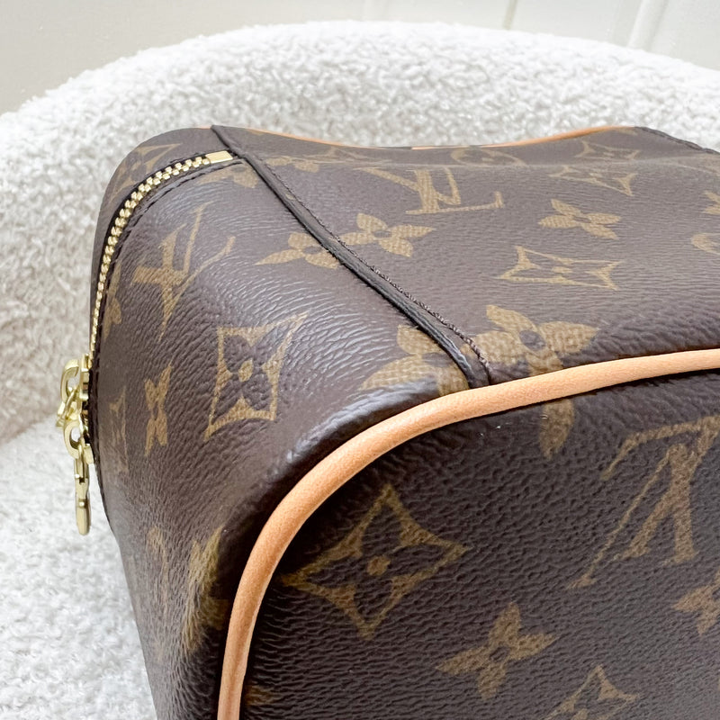 LV Nice Mini Toiletry Pouch in Monogram Canvas GHW