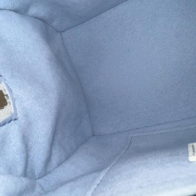 LV Milky Way Speedy 20 in Latte and Candy Blue Giant Monogram Empreinte Leather and GHW