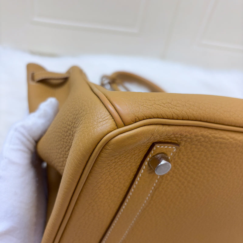 Hermes Birkin 30 in Brown (Likely Natural Sable) Togo Leather and PHW