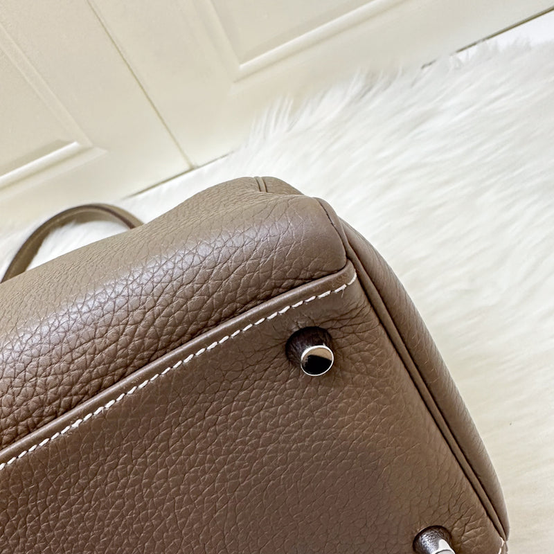 Hermes Kelly 35 in Etoupe Togo Leather and PHW