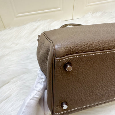 Hermes Kelly 35 in Etoupe Togo Leather and PHW