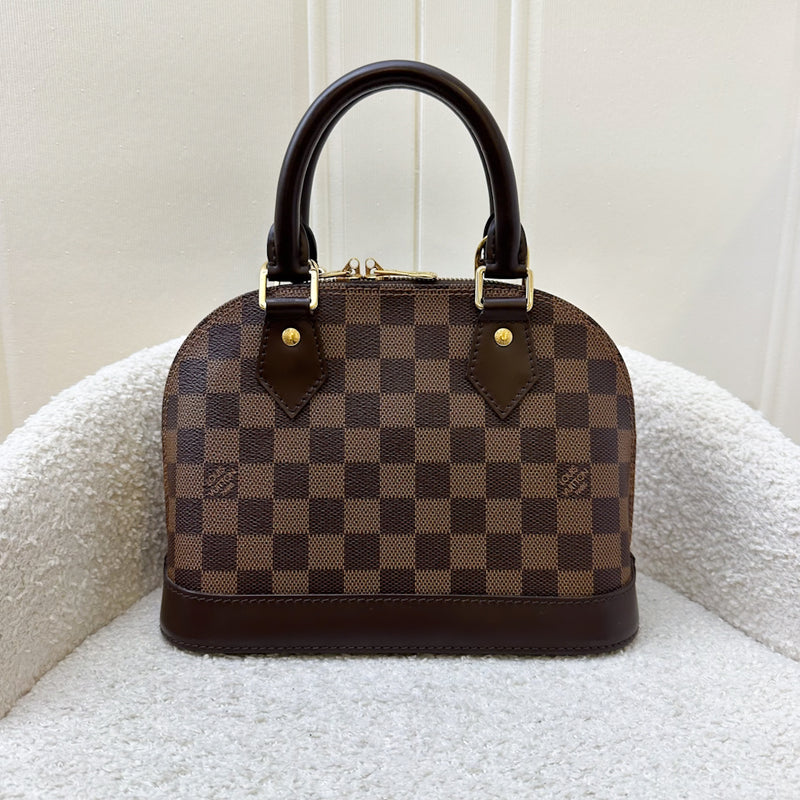 LV Alma BB in Damier Ebene Canvas and GHW