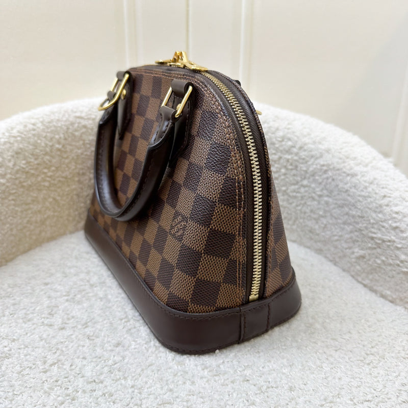 LV Alma BB in Damier Ebene Canvas and GHW