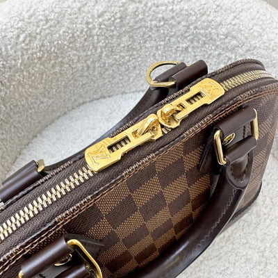 LV Alma BB in Damier Ebene Canvas and GHW