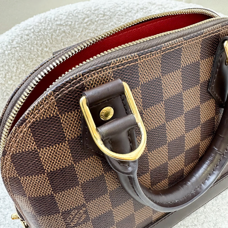 LV Alma BB in Damier Ebene Canvas and GHW