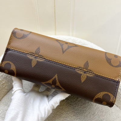 LV Onthego PM in Monogram and Reverse Monogram Canvas and GHW