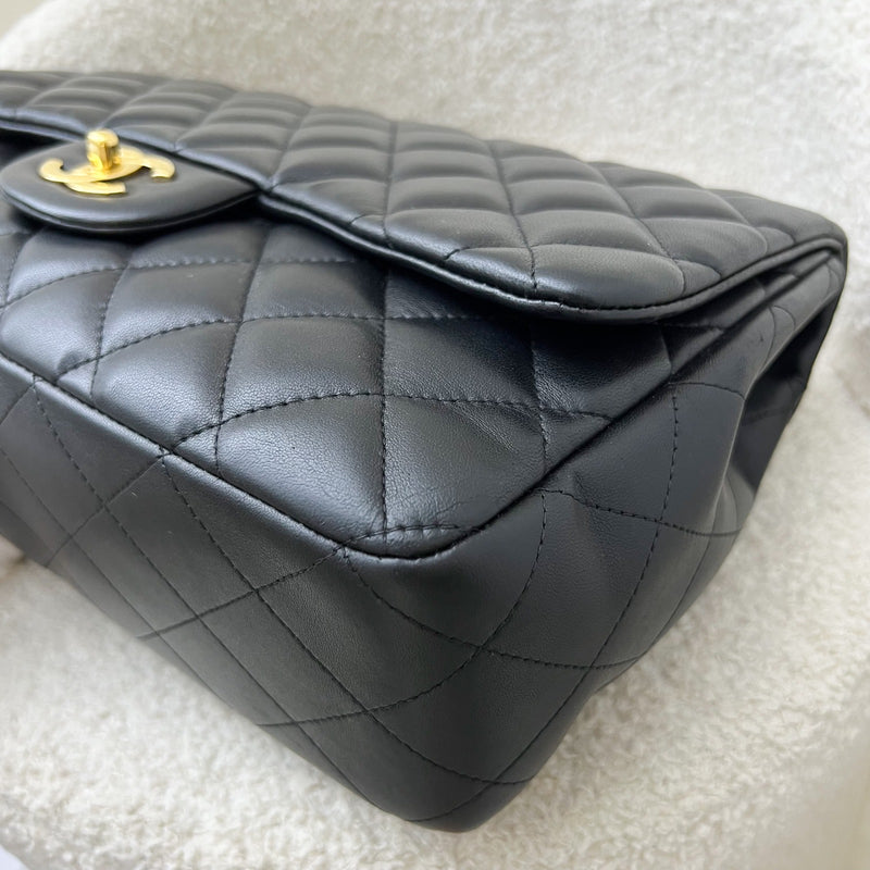 Chanel Jumbo Classic Flap SF in Black Lambskin and GHW