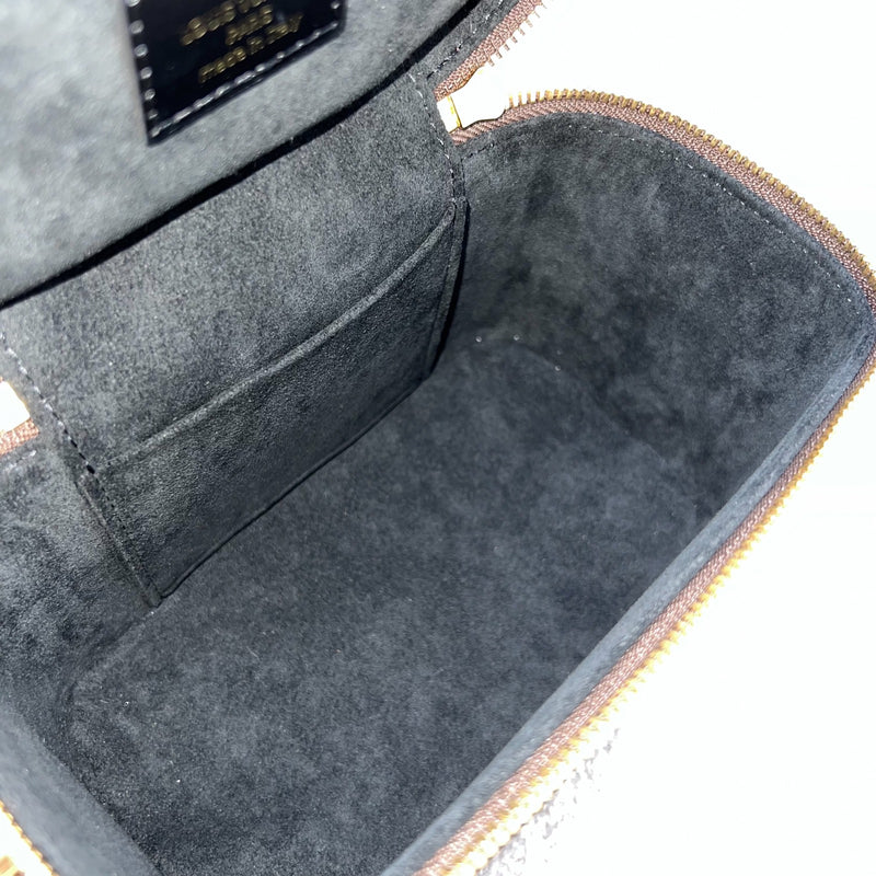 LV Vanity PM in Monogram Canvas, Black Trim and GHW (Model: M45165)