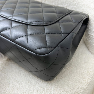 Chanel Jumbo Classic Flap SF in Black Lambskin and GHW