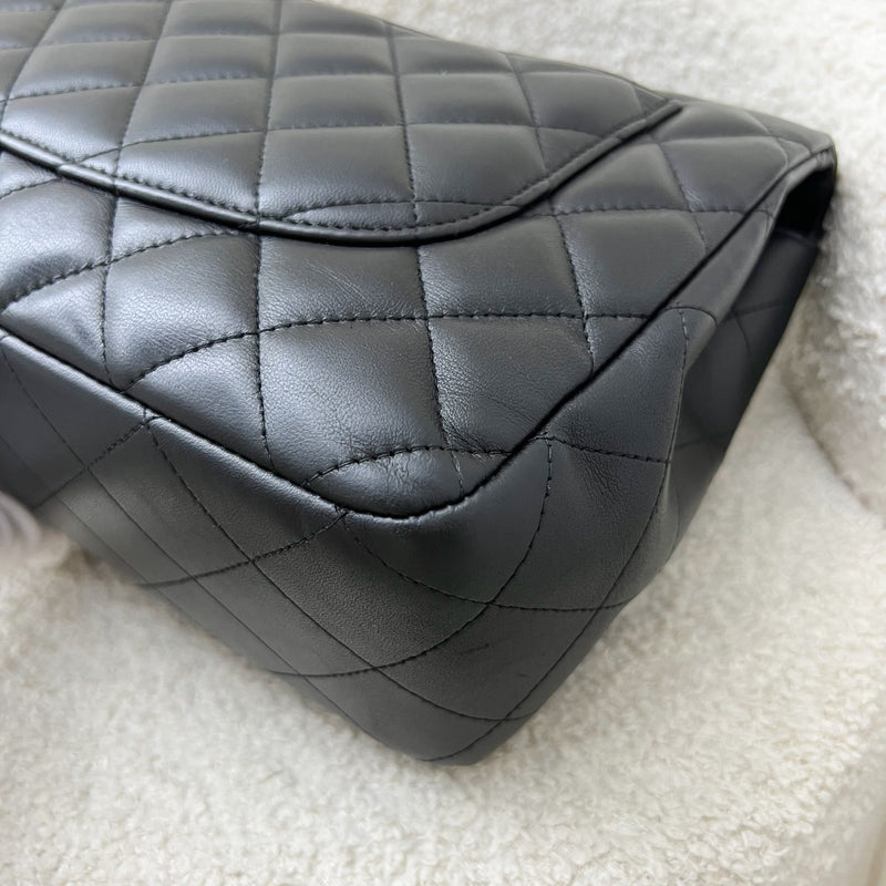 Chanel Jumbo Classic Flap SF in Black Lambskin and GHW