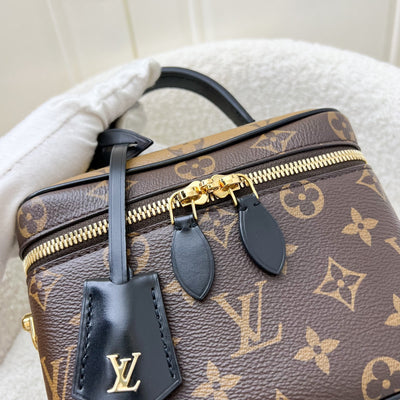 LV Vanity PM in Monogram Canvas, Black Trim and GHW (Model: M45165)