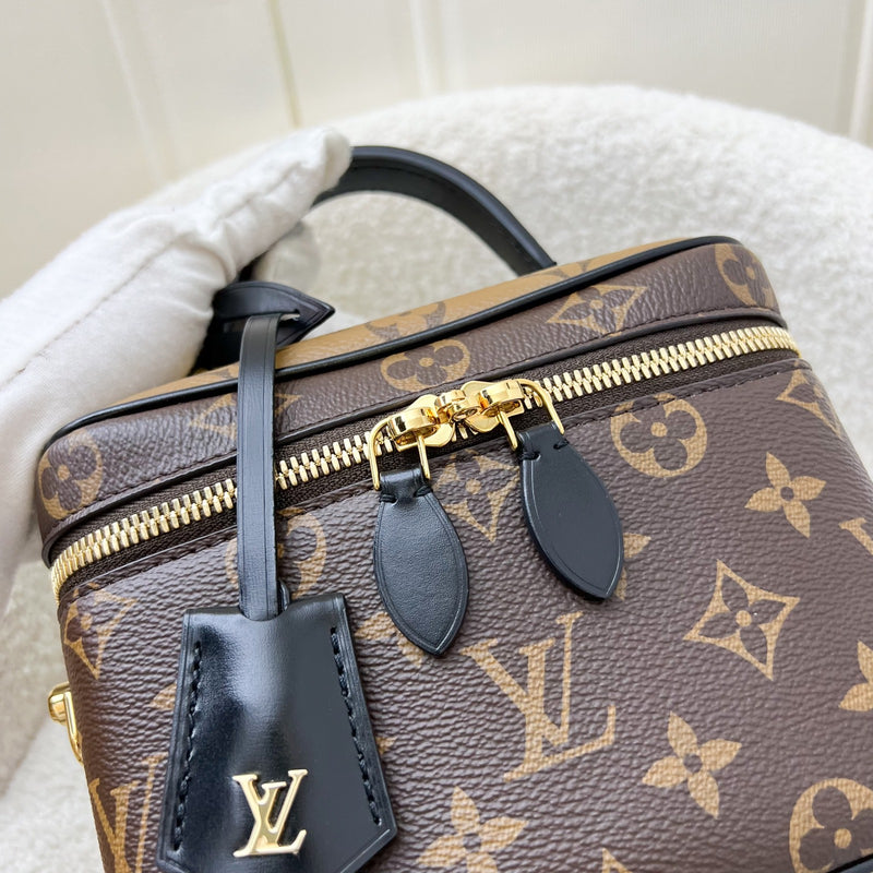 LV Vanity PM in Monogram Canvas, Black Trim and GHW (Model: M45165)