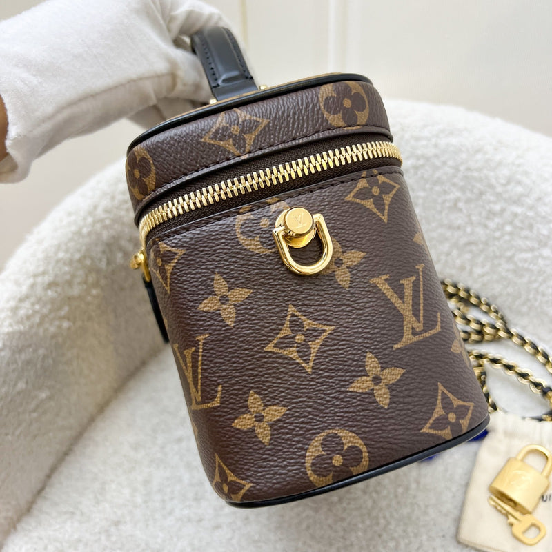 LV Vanity PM in Monogram Canvas, Black Trim and GHW (Model: M45165)