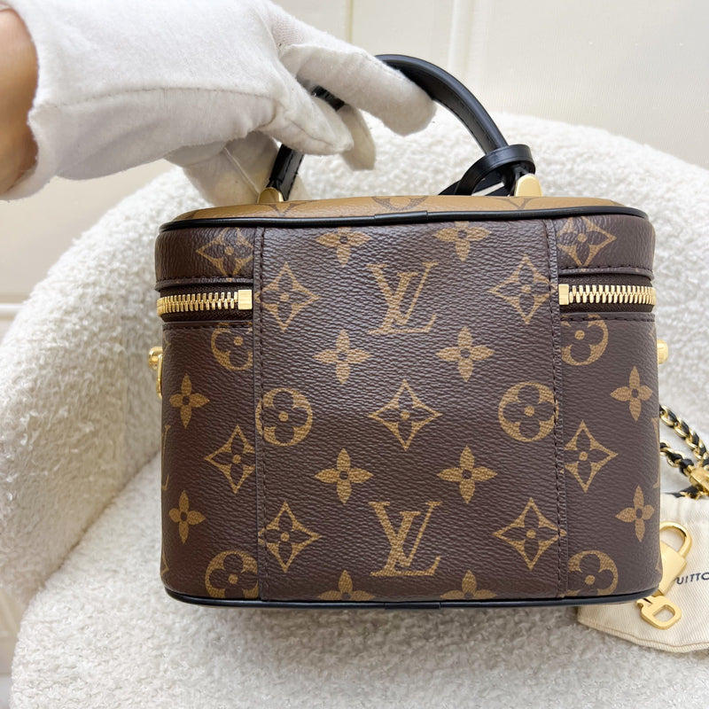 LV Vanity PM in Monogram Canvas, Black Trim and GHW (Model: M45165)