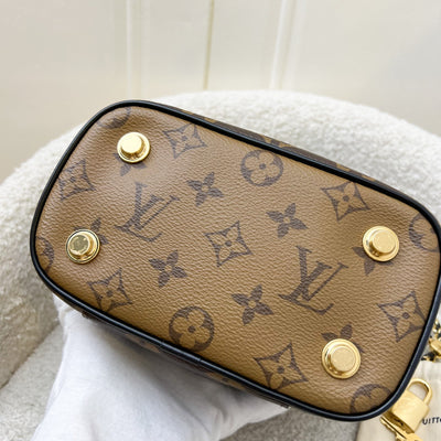 LV Vanity PM in Monogram Canvas, Black Trim and GHW (Model: M45165)