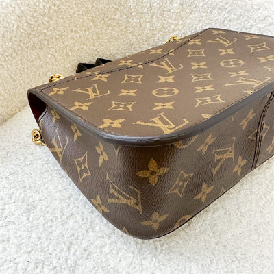 LV Passy Shoulder Bag in Monogram Canvas and GHW