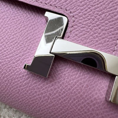 Hermes Constance To Go (WOC) in Mauve Sylvester Epsom Leather PHW