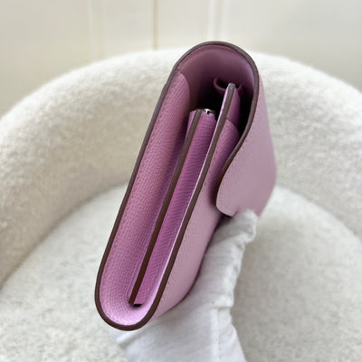 Hermes Constance To Go (WOC) in Mauve Sylvester Epsom Leather PHW
