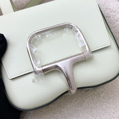 Hermes Della Cavalleria Mini Bag in Vert Fizz Epsom Leather and PHW
