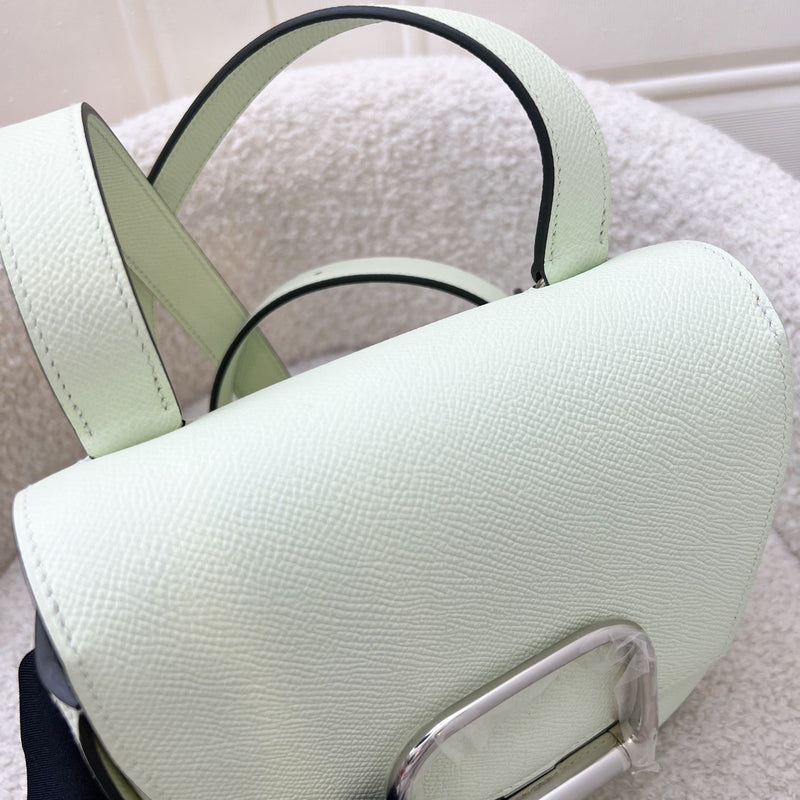 Hermes Della Cavalleria Mini Bag in Vert Fizz Epsom Leather and PHW