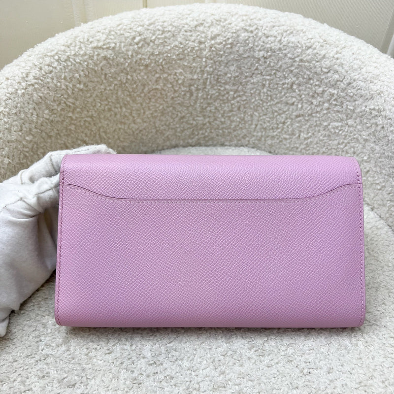 Hermes Constance To Go (WOC) in Mauve Sylvester Epsom Leather PHW