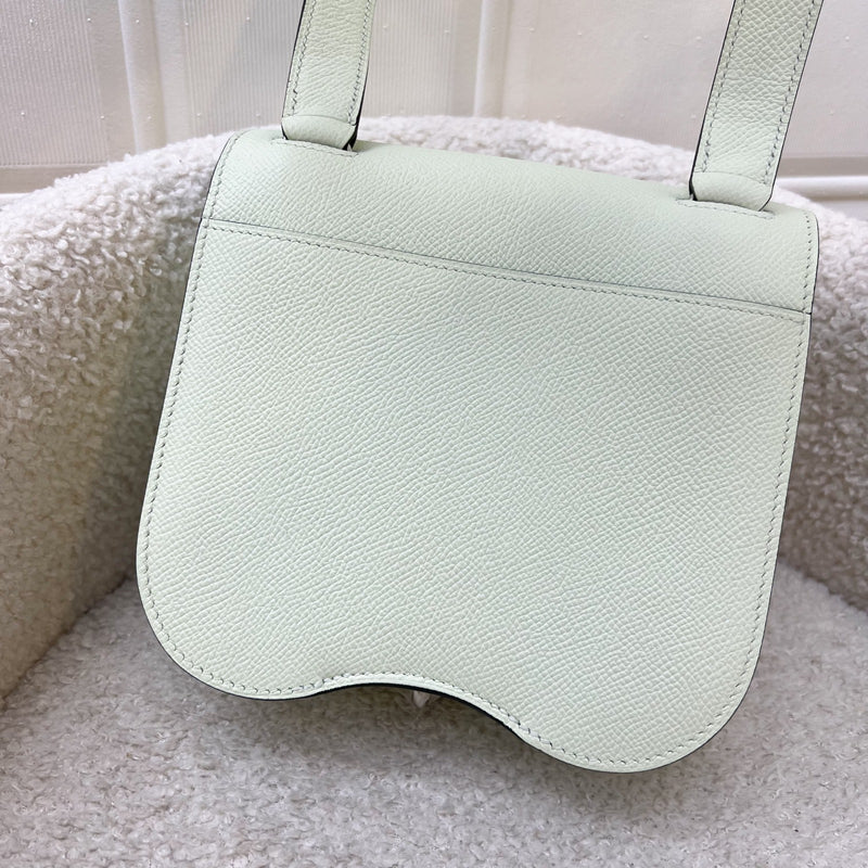Hermes Della Cavalleria Mini Bag in Vert Fizz Epsom Leather and PHW
