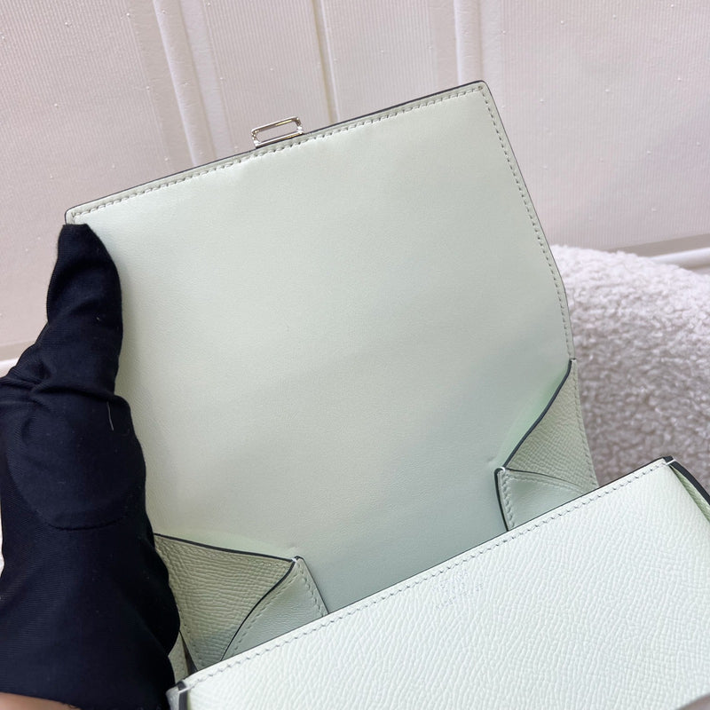 Hermes Della Cavalleria Mini Bag in Vert Fizz Epsom Leather and PHW