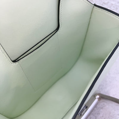 Hermes Della Cavalleria Mini Bag in Vert Fizz Epsom Leather and PHW