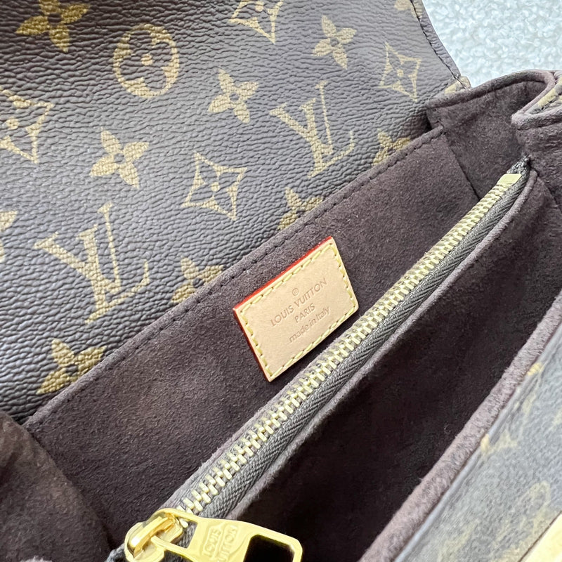LV Pochette Metis East West in Monogram Canvas and GHW (Model: M46279)