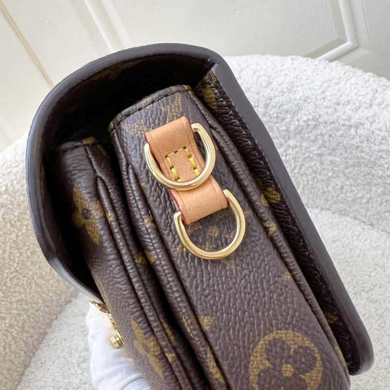LV Pochette Metis East West in Monogram Canvas and GHW (Model: M46279)